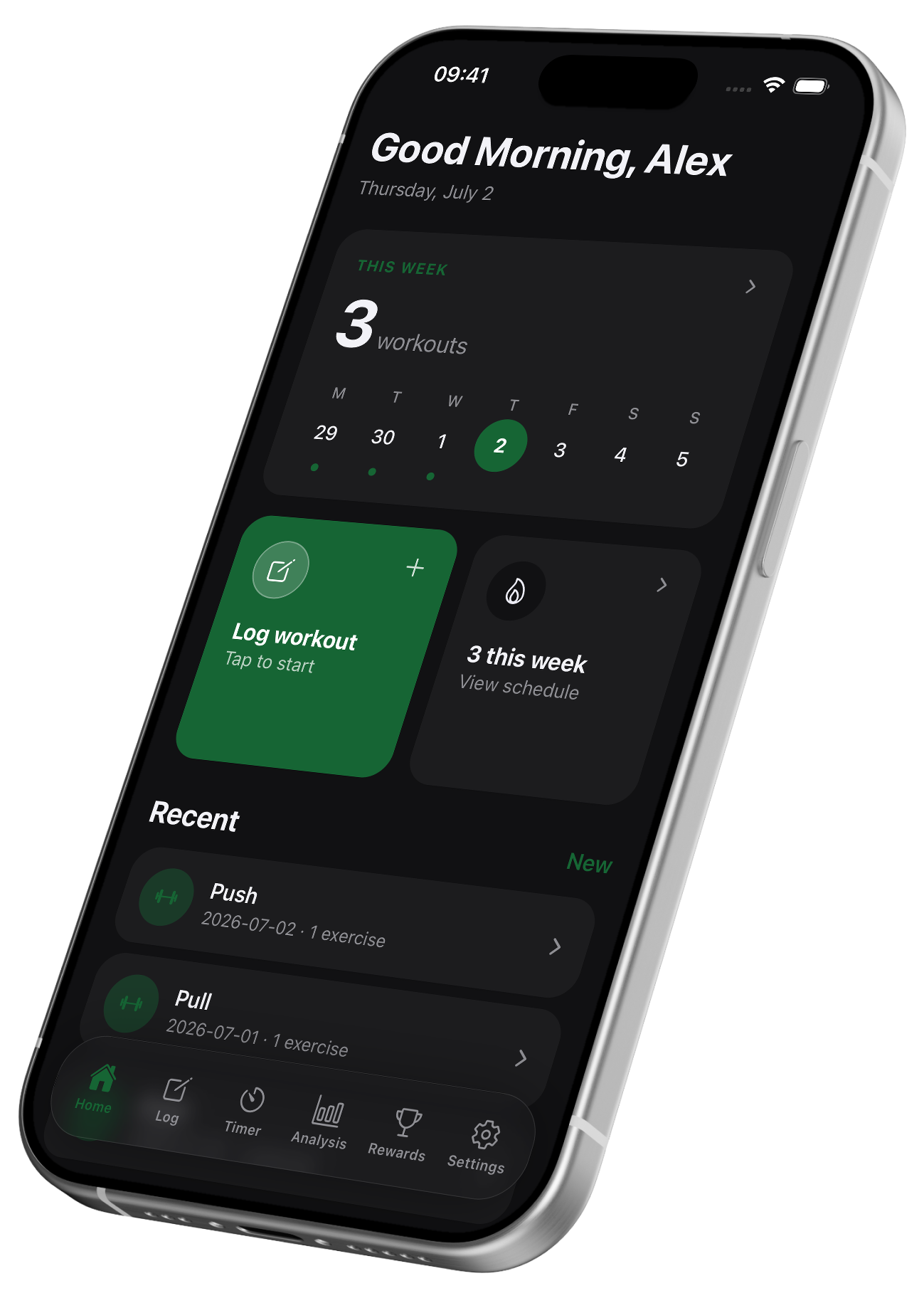 Ponvo app home screen